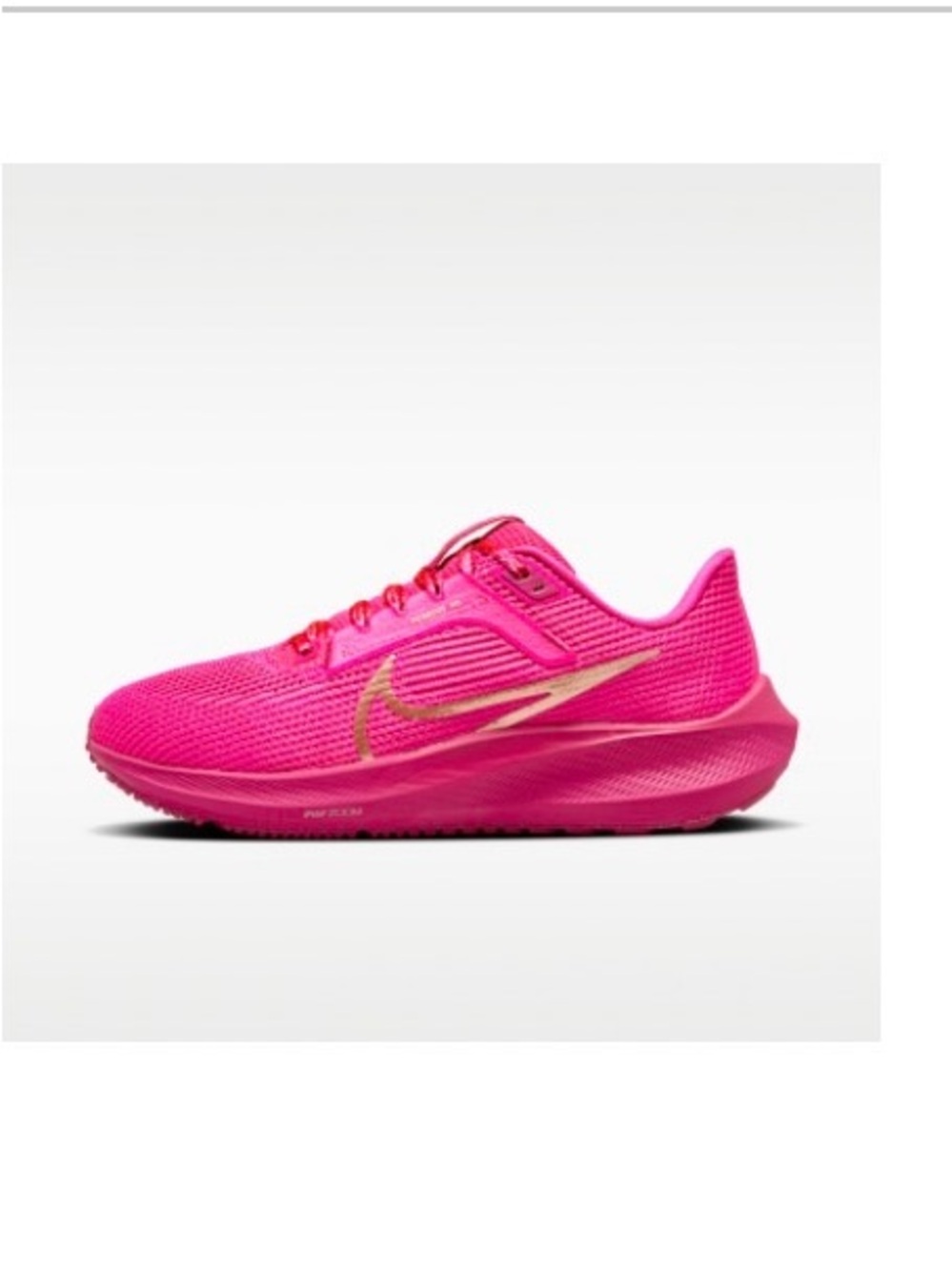 Nike Pegasus 40 Women's Running Shoes - Hot Pink (7)